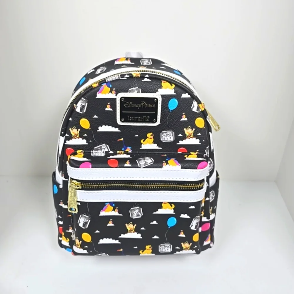 Loungefly Disney Parks Pixar Up Icons Mini Backpack NWT